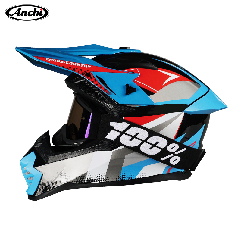 Malha De Ar Ventilada Anti-Suor Tecnologia Unissex Rosto Inteiro Capacete De Motocicleta Capa De Proteção Integrada