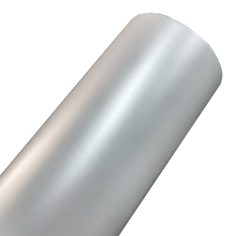 Película de Vinil Branco Pérola Fosca Premium com Bolha de Ar de Liberação Adesivo Autoadesivo para Envelopamento de