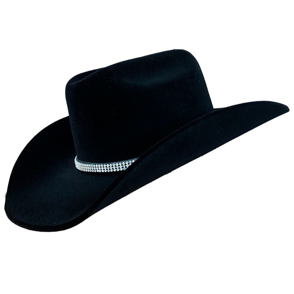 Chapéu De Cowboy Ocidental Para Mulheres Estilo Country | Boné De Aba Larga Inspirado Em Rodeo Barretos , Acessório De R