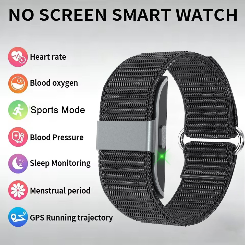 2026 Novo Relógio Inteligente Masculino sem Tela, Esportivo, Monitor Cardíaco Externo, À Prova d'Água, Novo Smartwatch