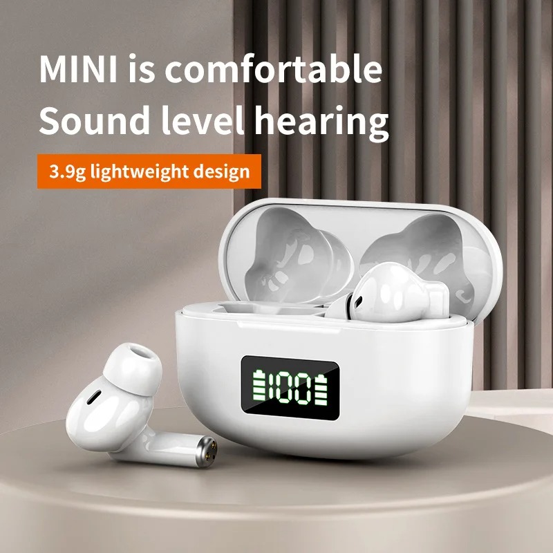 Fones De Ouvido Sem Fio TWS Bluetooth Sports Stereo In-Ear Noise Confortáveis De Alta Qualidade Música Áudio Smartphones