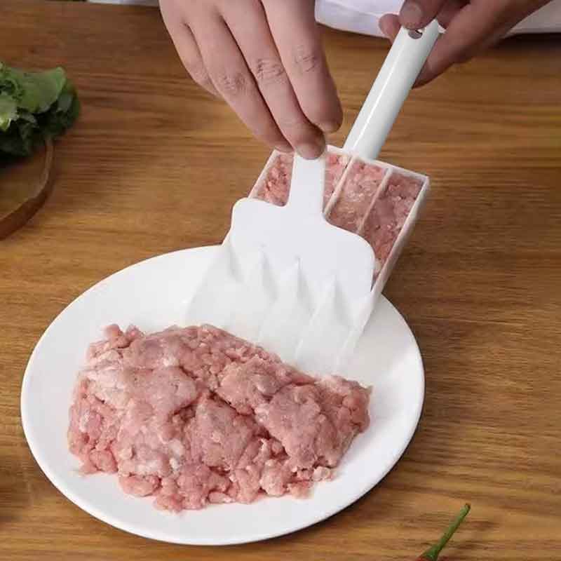 Conjunto de Formador de Almôndegas de Plástico Criativo 3/4 - Moldes para Bolinhos de Peixe e Carne Frita - Acessórios em Oferta na Shopee