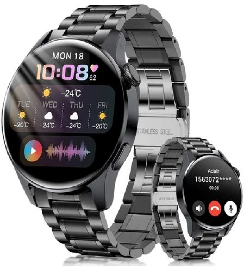  Moda 2026 Smartwatch Bluetooth Impermeável Pressão Arterial Smartwatch