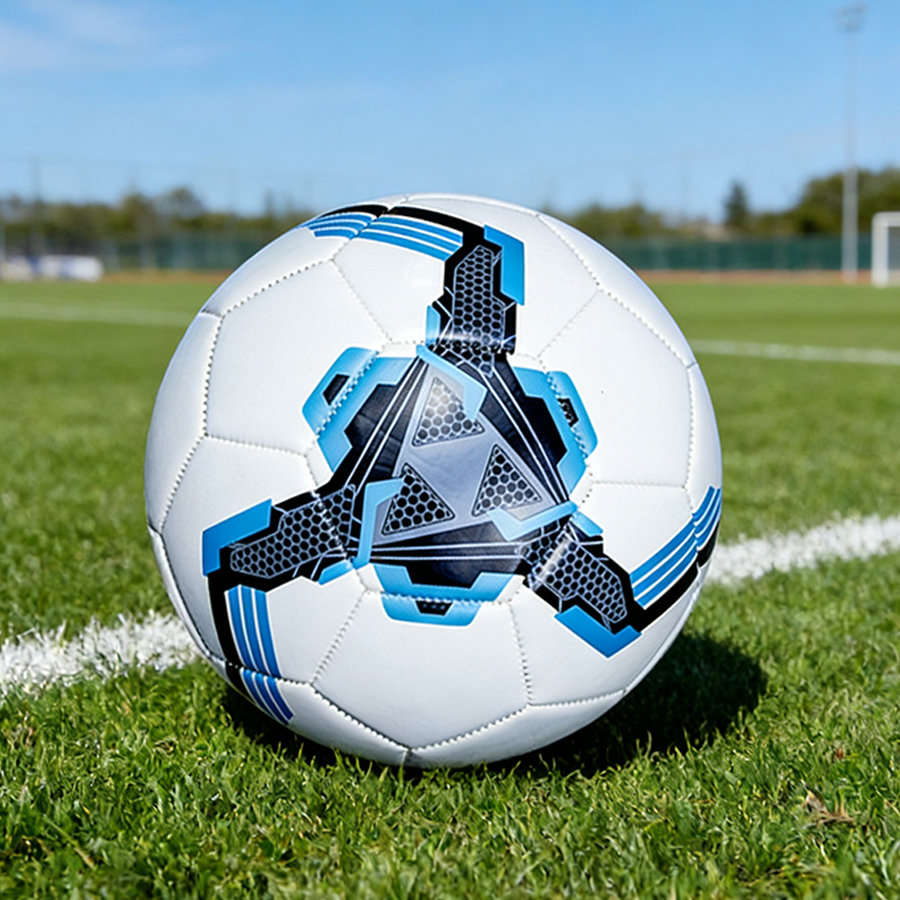 Bola de Futebol Tamanho 4 & 5, Durável para Treinos e Partidas, Equipamento Esportivo Resistente ao Desgaste para