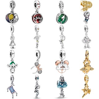 Pan Pulseira De Prata Com Pingente Mickey Mouse Dupla