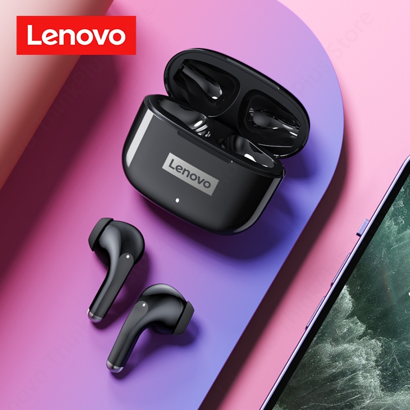 Fone de Ouvido Bluetooth Sem Fio TWS LP40 Pro Preto - Lenovo