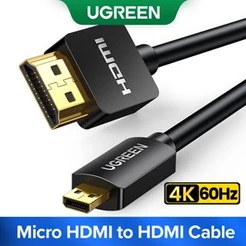 UGREEN Cabo HDMI Para 2.0 3D 4K Adaptador Celular Tablet HDTV PC