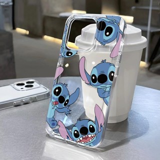 Estojo Espacial Transparente Para iphone 14 pro max 11 13 12 7Plus 7 8 Plus X XR XSMax Fashion Stitch Capa Telefone À Prova De Choque