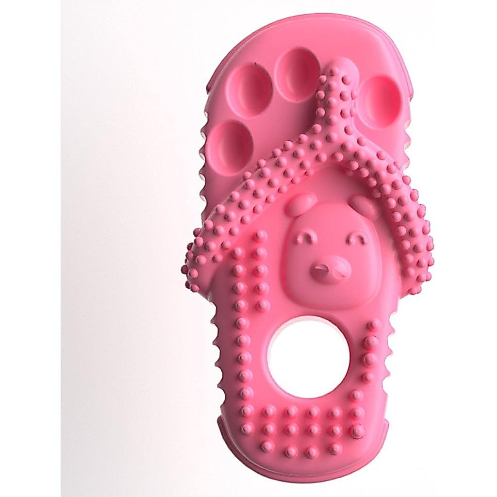 Brinquedo para animais de estimação, mordedor em forma de chinelo para cães, brinquedo durável para mastigar para gatos