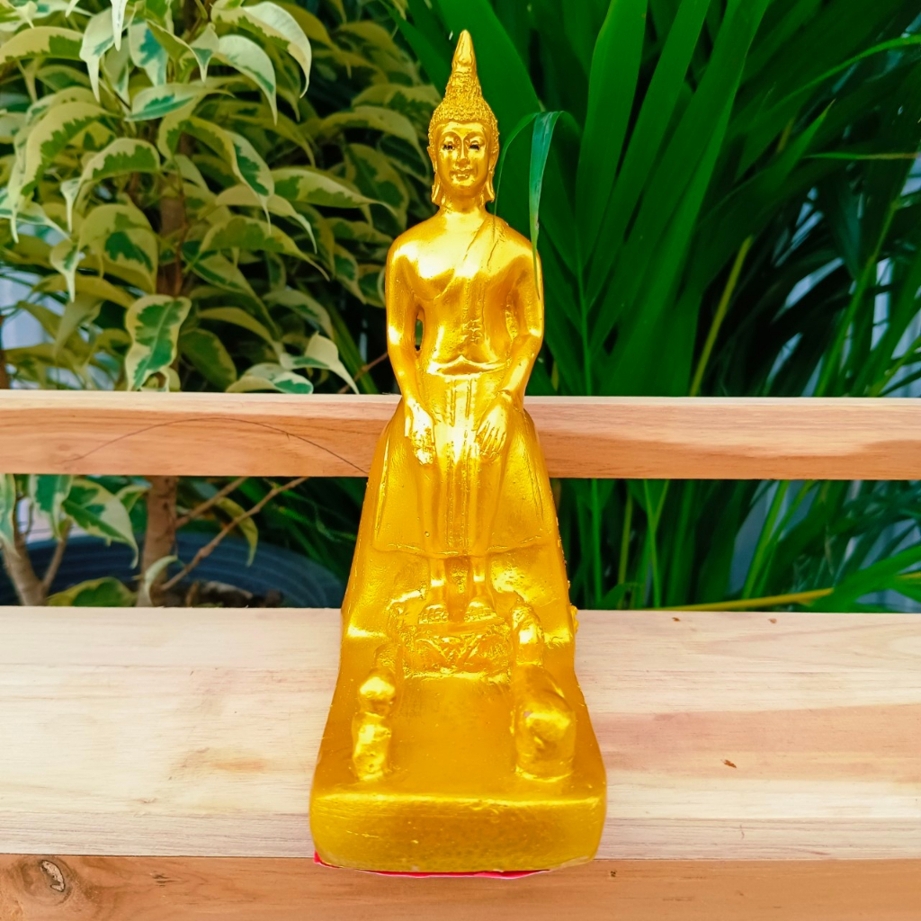 รูปสินค้า พระพุทธรูปประจำวันเกิด ขนาด 3 นิ้ว งานเรซิ่น น้ำทอง