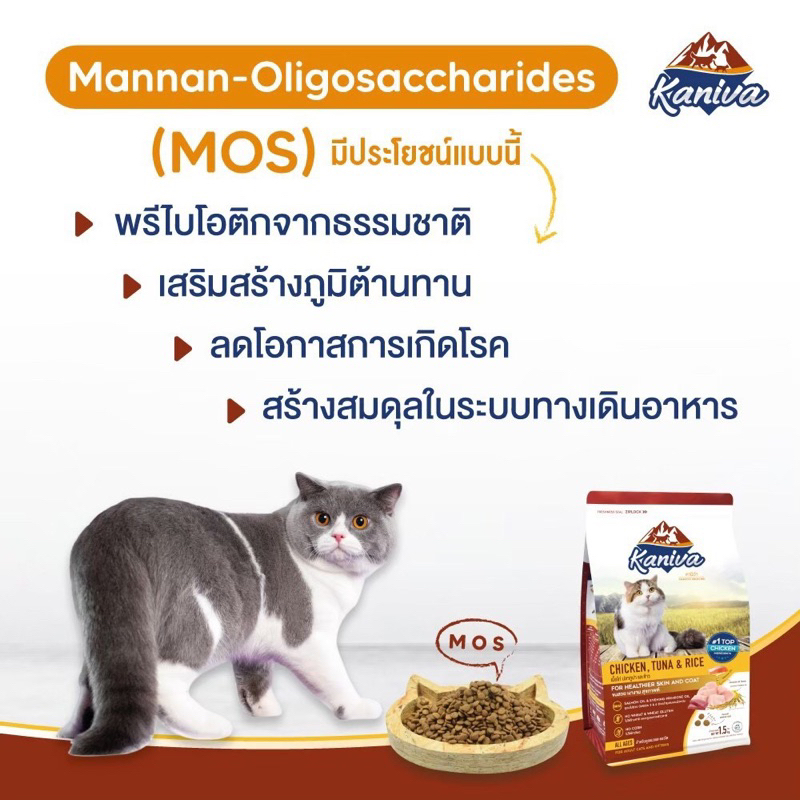 Kaniva คานิว่า อาหารแมว 1 - 1.5 kg สำหรับแมวทุกช่วงวัย - ภาพที่ 5