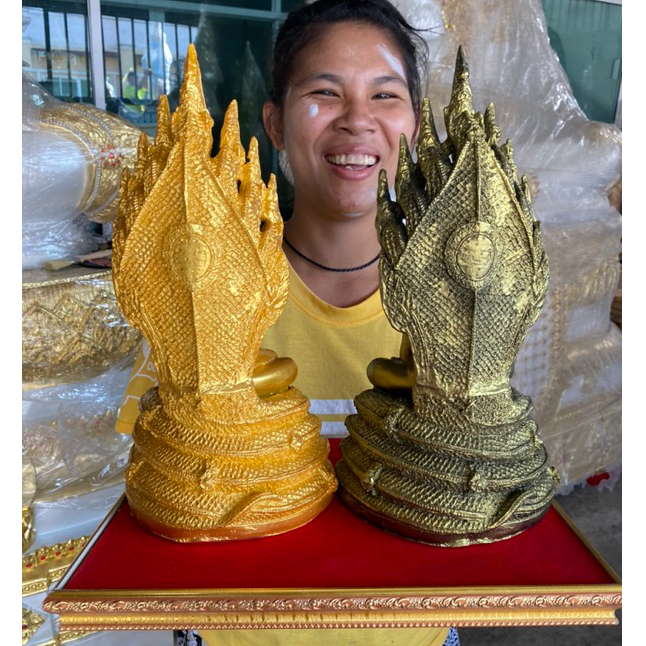 รูปสินค้า พระนาคปรก ขนาดใหญ่ 7 นิ้ว พระประจำวันเสาร์