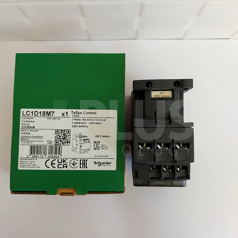 รูปสินค้า แมกเนติกคอนแทคเตอร์ Schneider Electric สำหรับระบบไฟฟ้า 220VAC