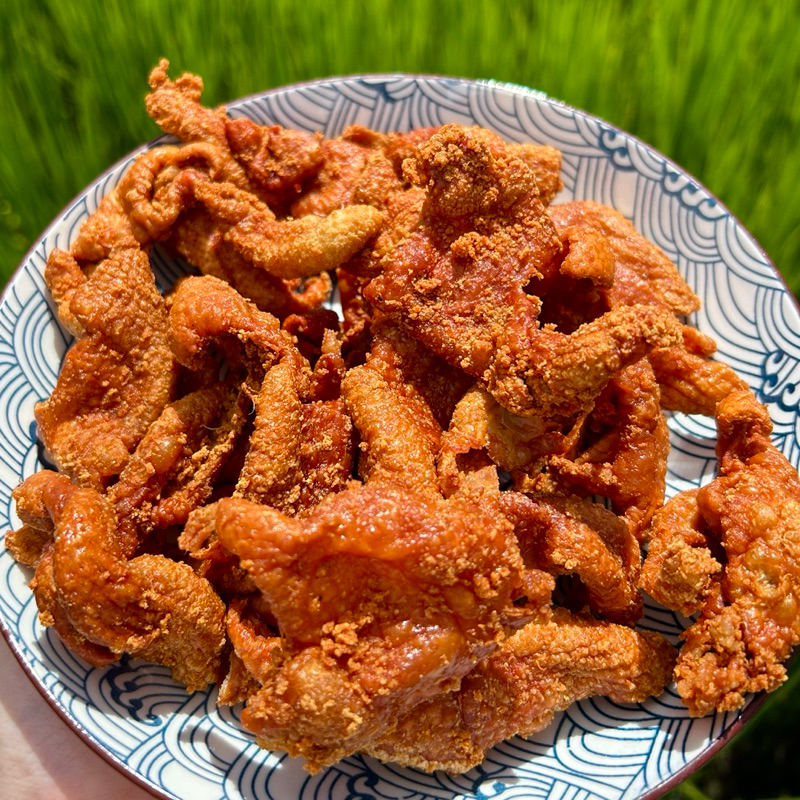 หนังไก่ทอดกรอบ รสชาติหลากหลาย ไม่มัน ทานง่าย