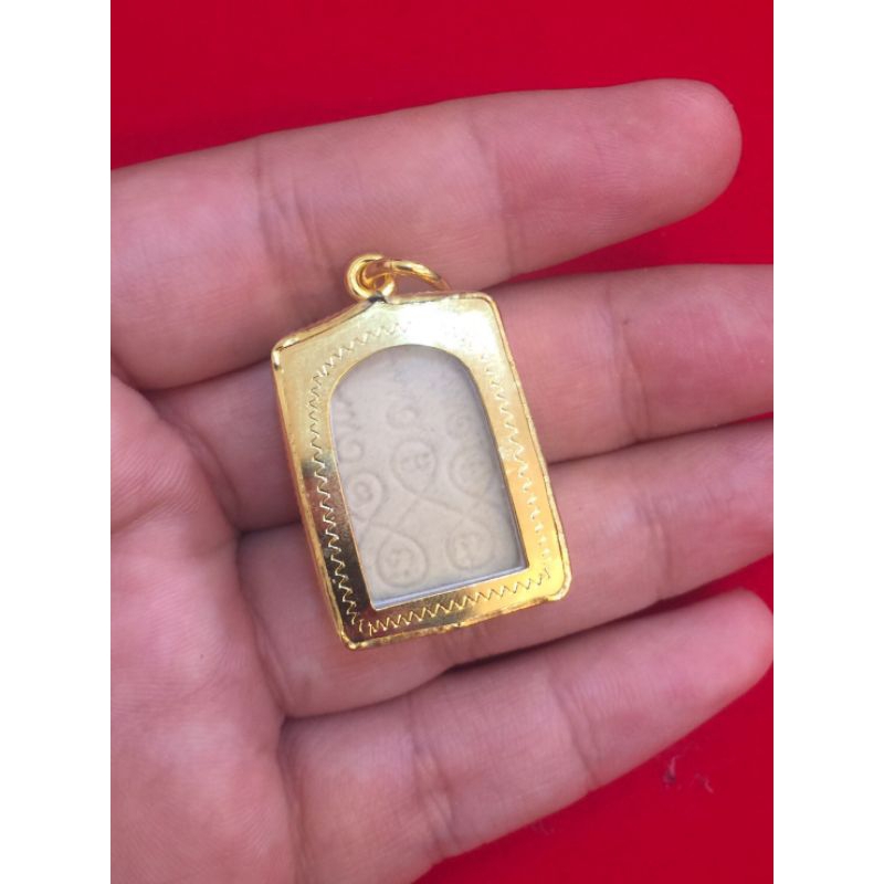 รูปสินค้า จี้พระสมเด็จวัดระฆัง หุ้มทอง 96.5% กันน้ำ 100%