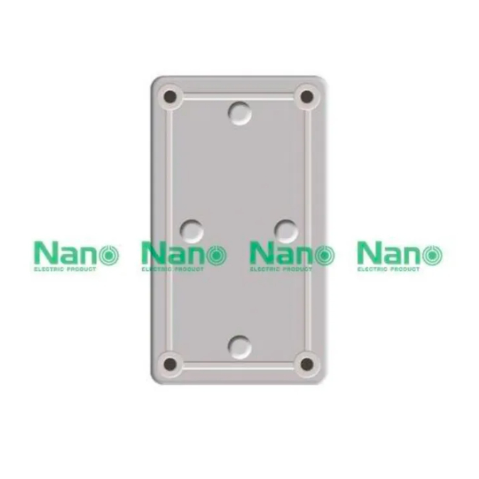 รูปสินค้า Nano กล่องไฟ บล็อกกันน้ำ กล่องกันน้ำ อย่างดี สีขาว มีให้เลือกหลายขนาด 2X4 4x4 6x6 5x10 6x8 8x8 8x12 ระหัส 201w 202w 203w