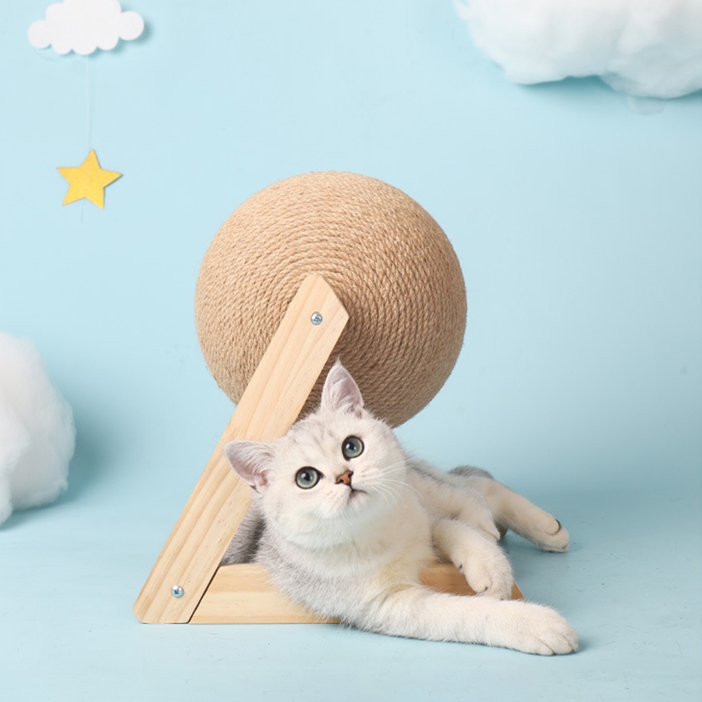 Petcho ของเล่นแมว ที่ลับเล็บแมว ฝนเล็บแมว ที่ฝนเล็บแมวลูกบอล ที่ฝนเล็บแมวใหญ่ ที่ฝนเล็บแมวขนาดใหญ่ บ้านแมว ที่ฝนเล็บแมว - ภาพที่ 5