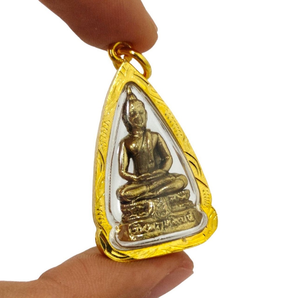 รูปสินค้า จี้พระประจำวันเกิด มีครบ 7 วัน เนื้อทองเหลือง เลี่ยมกรอบทองไมครอนอย่างดี ขนาดประมาณ 2-3 เซนติเมตร