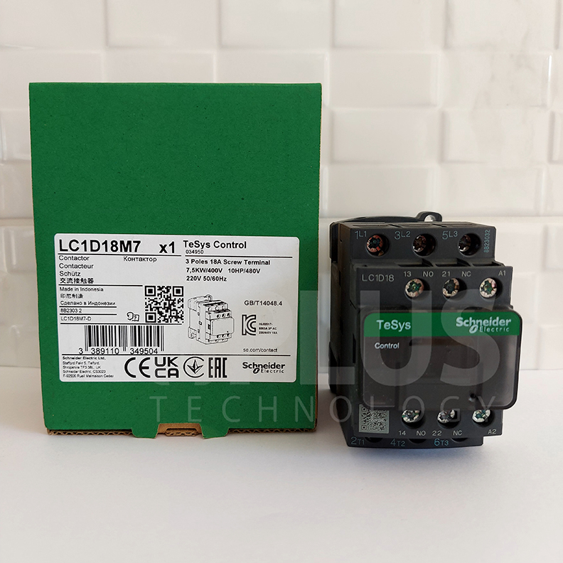 รูปสินค้า แมกเนติกคอนแทคเตอร์ Schneider Electric สำหรับระบบไฟฟ้า 220VAC