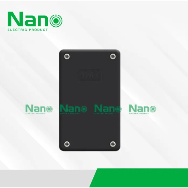รูปสินค้า กล่องกันน้ำพลาสติก ขนาด 125 x 75 x 50 มม. รหัสสินค้า: NANO-201B