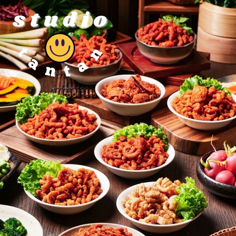 น้ำพริกหมูกระจก รสแซ่บถึงใจ 500 กรัม