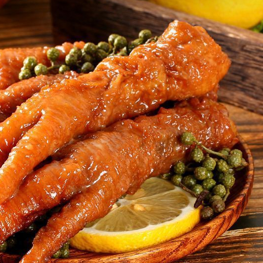 รูปสินค้า ตีนไก่ตุ๋นรสหม่าล่า อาหารพร้อมทาน รสชาติเข้มข้น
