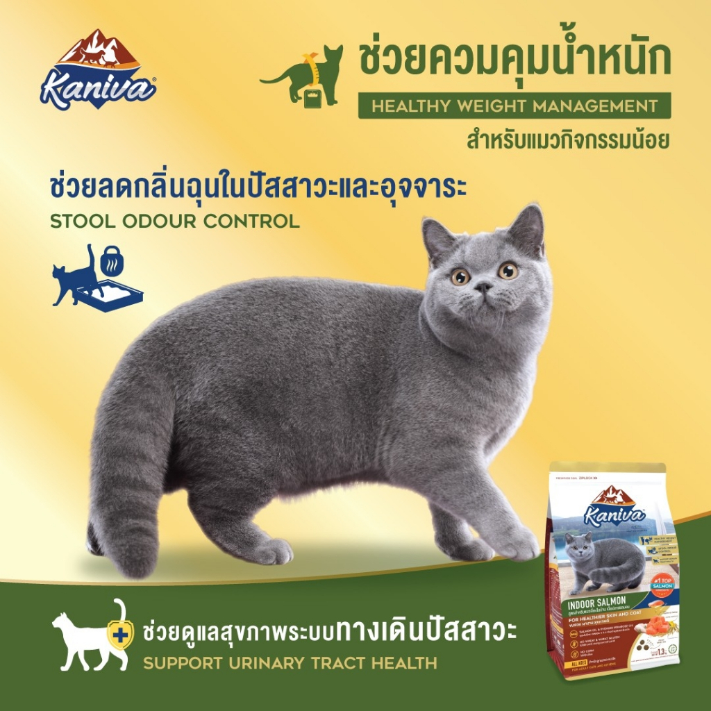 (Clearance) Kaniva Indoor สูตรแมวเลี้ยงภายในบ้าน 4 เดือนขึ้นไป - ภาพที่ 6