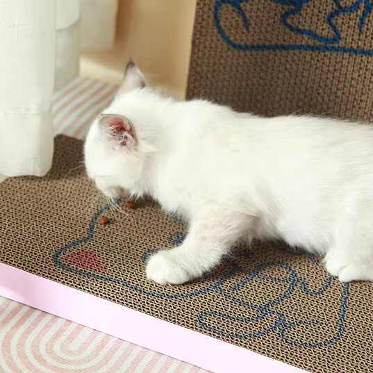 KTCAT ที่ลับเล็บแมว กระดานฝนเล็บแมว ของเล่นแมว ทำจากกระดาษลูกฟูก แข็งแรง ทนทาน ใช้งานได้ยาวนาน - ภาพที่ 5
