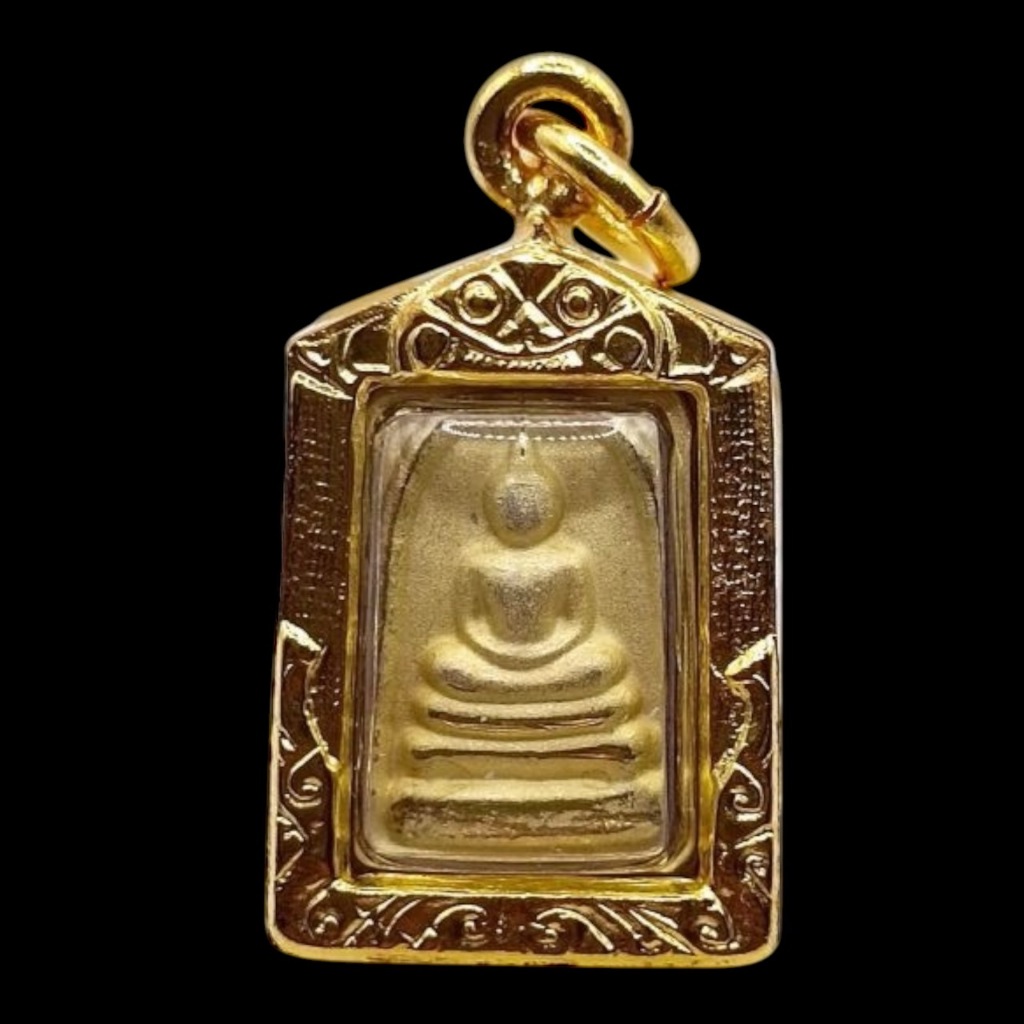รูปสินค้า พระสมเด็จพุฒจารย์โต วัดระฆัง เนื้อ 3K กรอบทองไมครอน