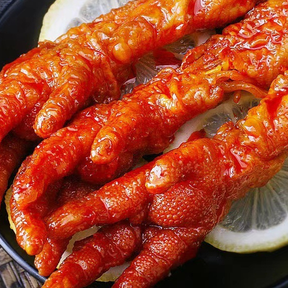 รูปสินค้า ตีนไก่ตุ๋นรสหม่าล่า อาหารพร้อมทาน รสชาติเข้มข้น
