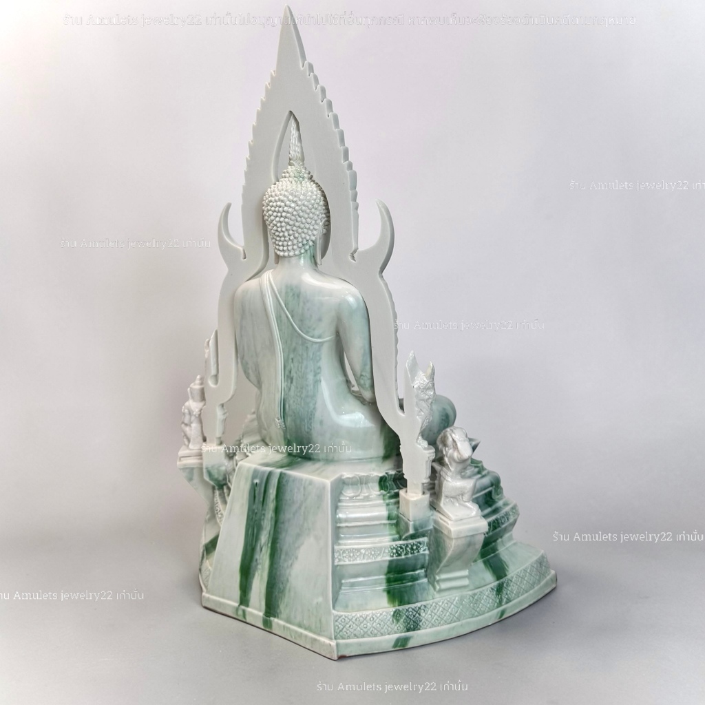 รูปสินค้า พระพุทธชินราช พระพุทธรูปบูชา ขนาดเลือกได้ สีหินอ่อนลายหยก