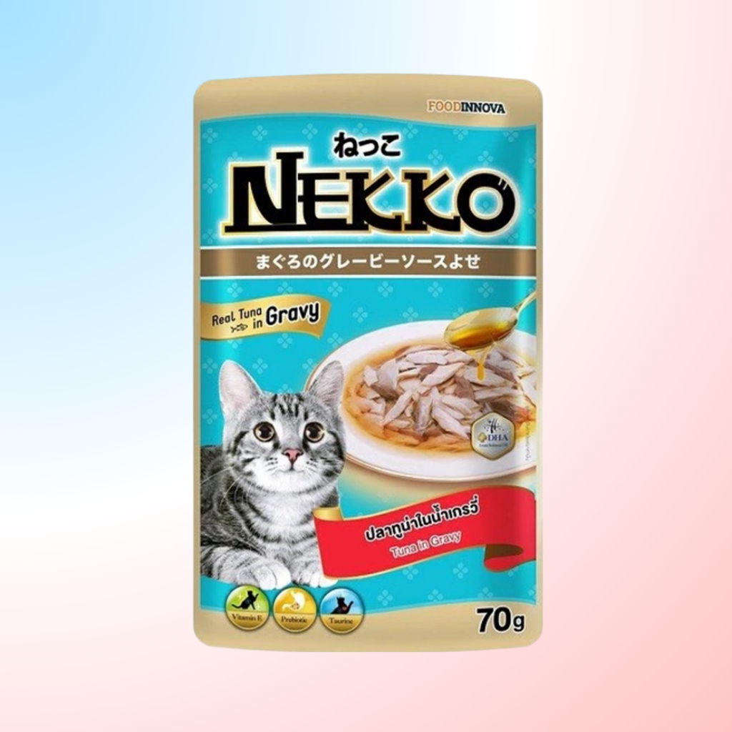 [ยกโหล12ซอง] Nekko อาหารเปียกแมว เน็กโกะ ขนาด 70g - ภาพที่ 5