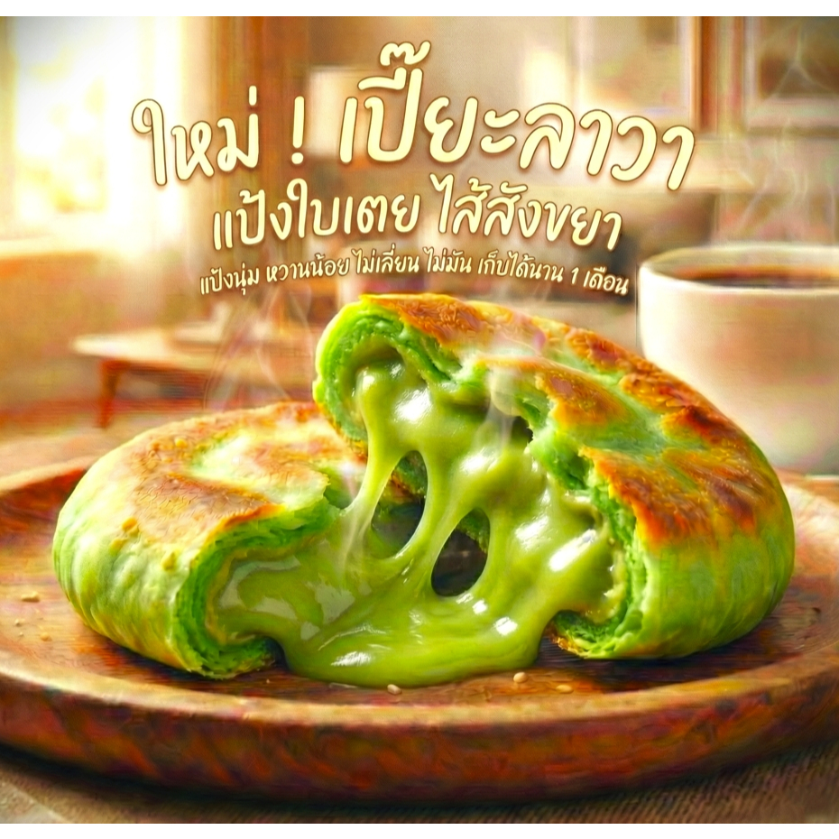 รูปสินค้า เปี๊ยะลาวา 5 รส ไส้เยิ้ม ชีสยืด หวานน้อยอร่อยเต็มคำ