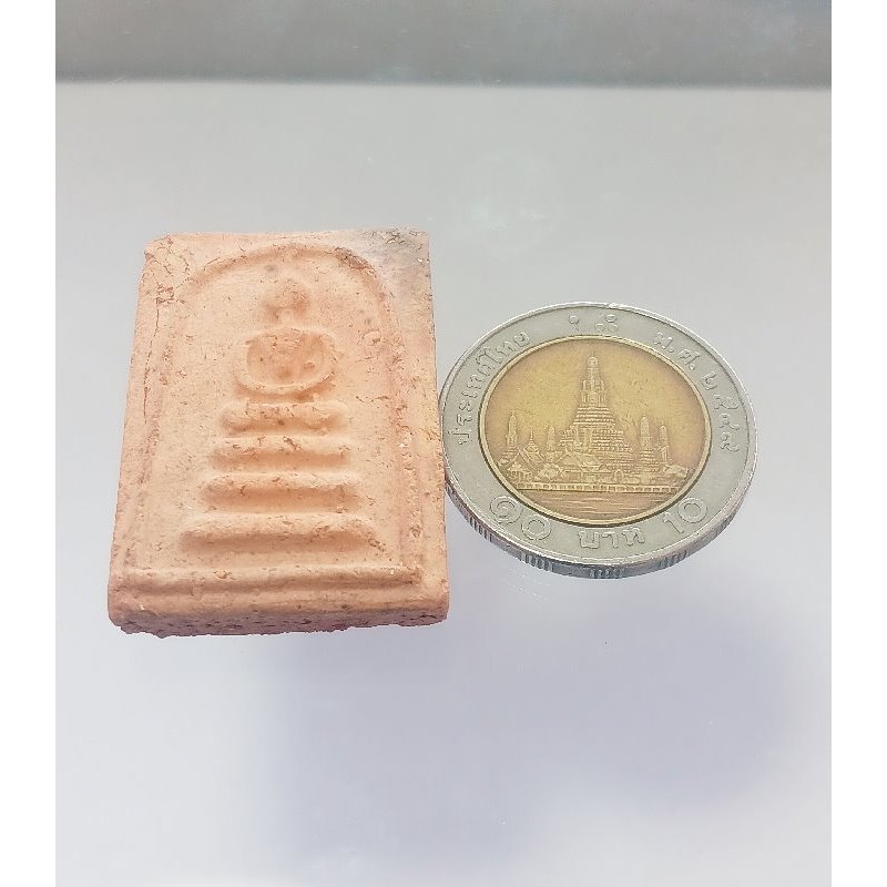รูปสินค้า พระสมเด็จพิมพ์ไกรเซอร์ เจ้าคุณเที่ยง วัดระฆังฯ ปี 2507 เนื้อดินหุ่น