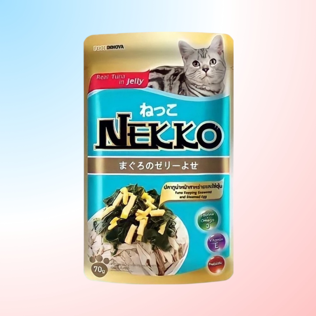 [ยกโหล12ซอง] Nekko อาหารเปียกแมว เน็กโกะ ขนาด 70g - ภาพที่ 6