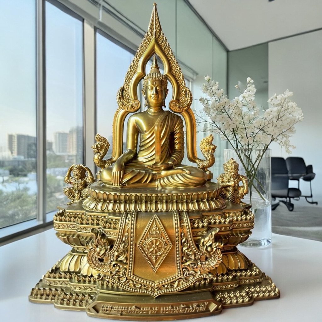รูปสินค้า พระพุทธชินราช บัลลังก์นาคมหามงคล พระเครื่องมงคล