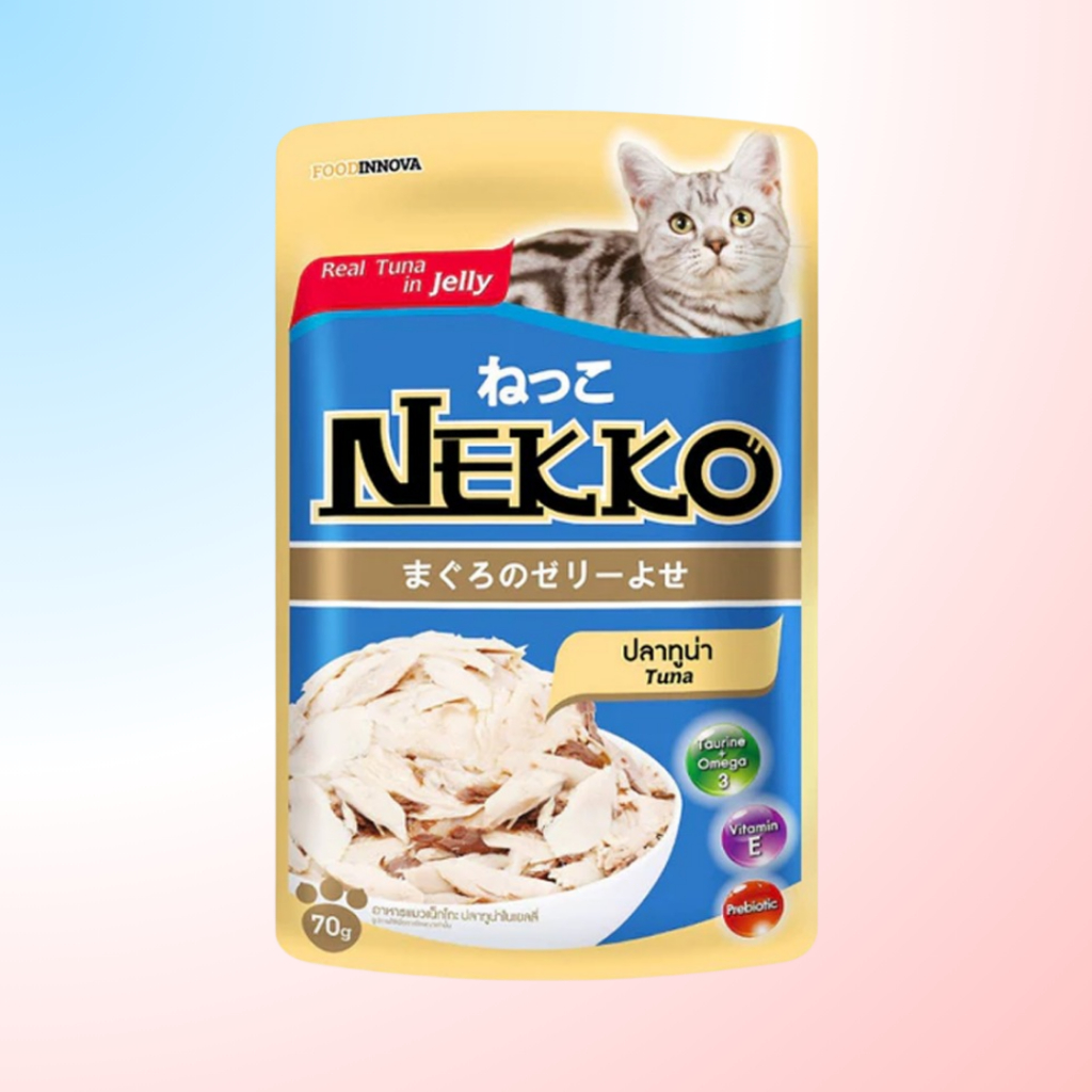[ยกโหล12ซอง] Nekko อาหารเปียกแมว เน็กโกะ ขนาด 70g - ภาพที่ 3
