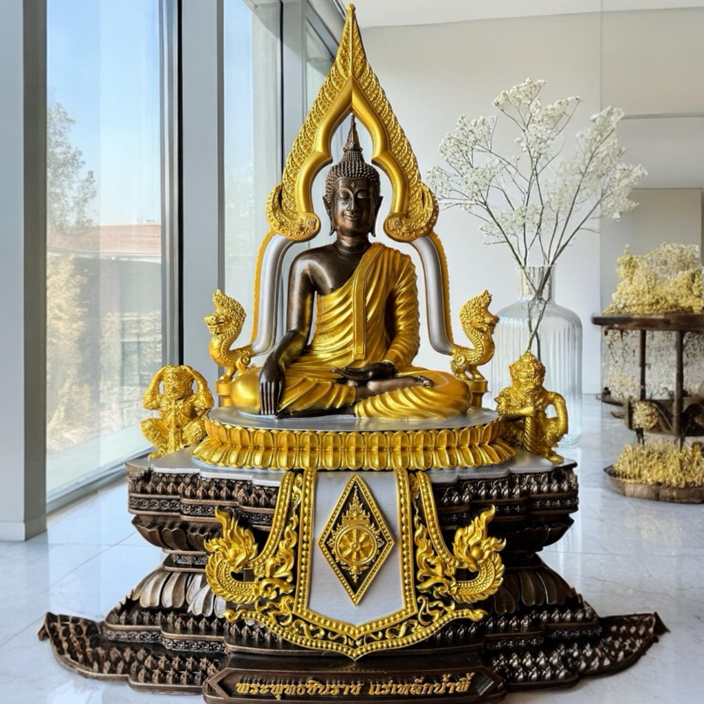 รูปสินค้า พระพุทธชินราช บัลลังก์นาคมหามงคล พระเครื่องมงคล