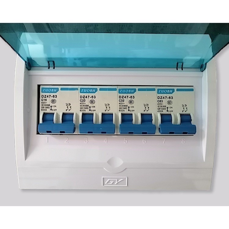 รูปสินค้า กล่องจ่ายไฟ Consumer Unit ฝังเรียบ ขนาด 63A/32A/20A/16A