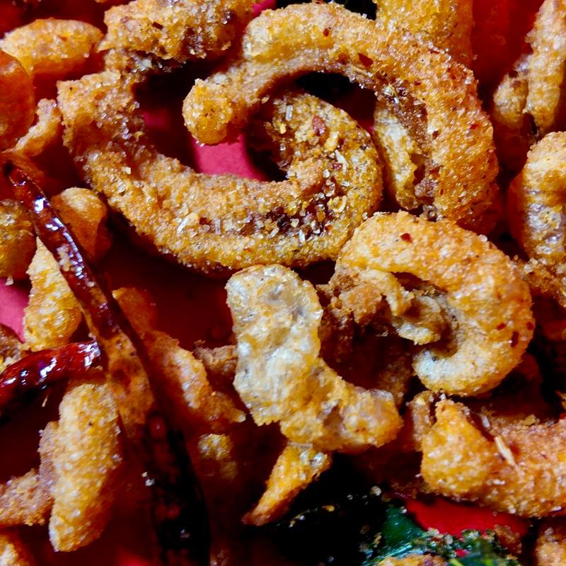 รูปสินค้า น้ำพริกหมูกระจก เผ็ดร้อน อร่อยถูกปาก พร้อมรับประทาน