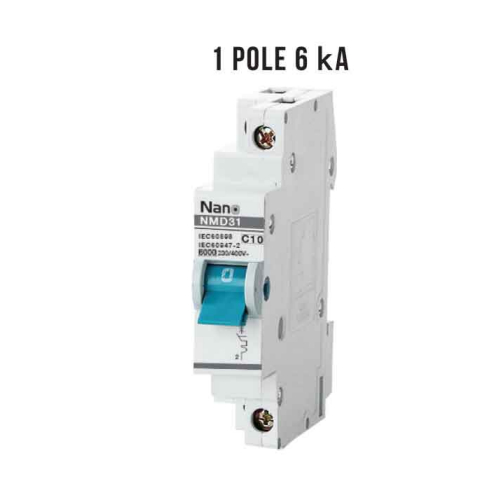 รูปสินค้า เซอร์กิตเบรกเกอร์ MCB 1 ขั้ว 6kA ทนกระแส 16A/32A แบรนด์ชิฮิน