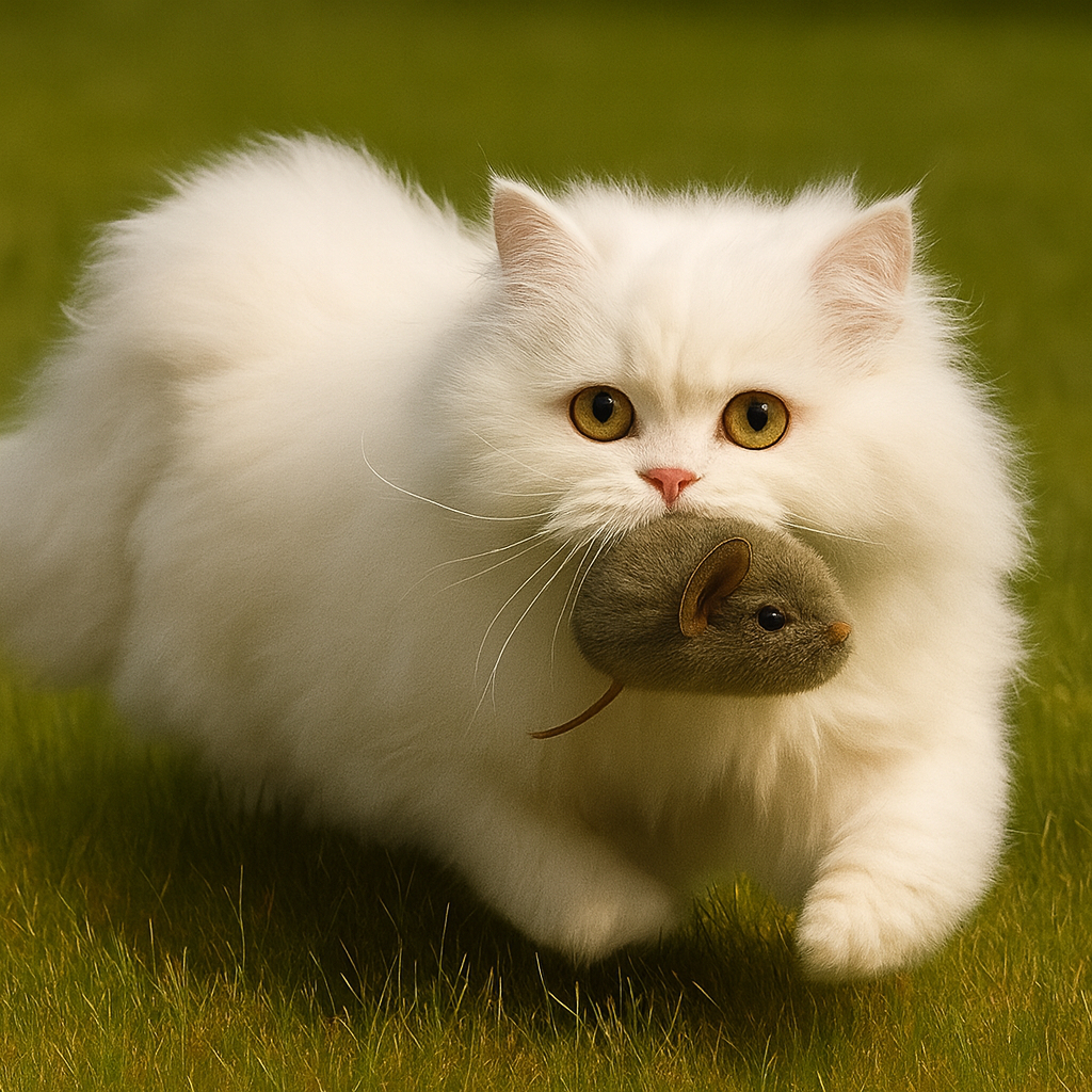ของเล่นแมว ตุ๊กตาหนูมีเสียง ตุ๊กตาแมวกันกัด วัสดุคุณภาพดี ปลอดภัยต่อสัตว์เลี้ยง - ภาพที่ 3