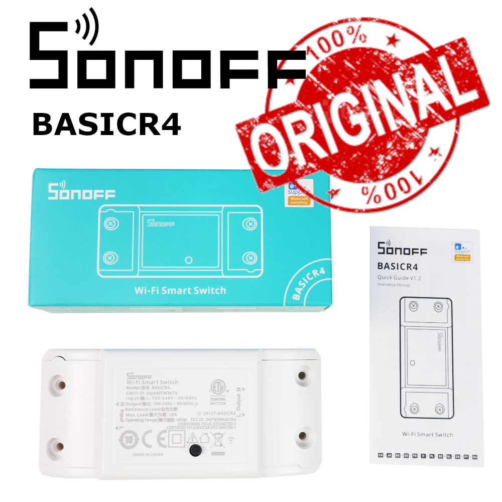 สวิตช์ควบคุมไฟผ่านมือถือ Sonoff Basic R4