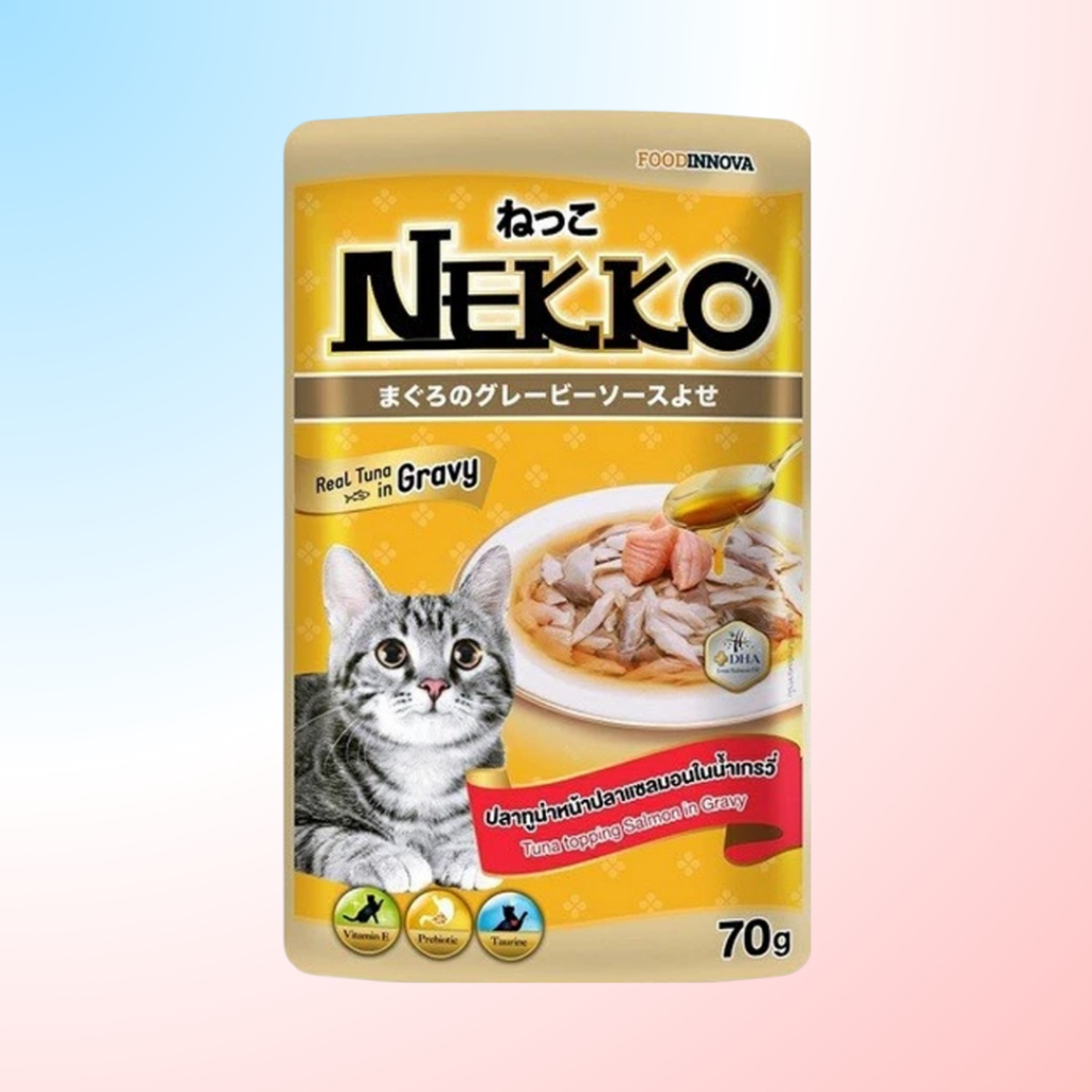 [ยกโหล12ซอง] Nekko อาหารเปียกแมว เน็กโกะ ขนาด 70g - ภาพที่ 4
