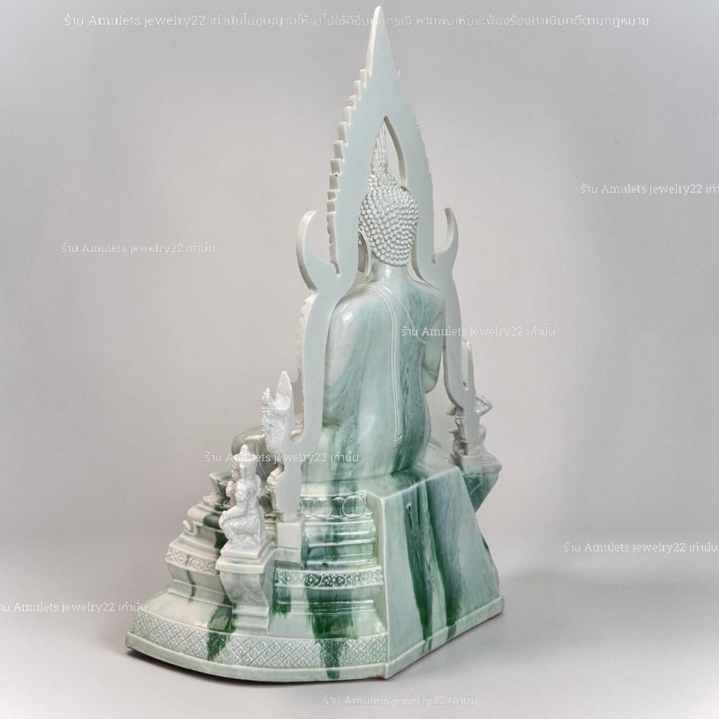 รูปสินค้า พระพุทธชินราช พระพุทธรูปบูชา ขนาดเลือกได้ สีหินอ่อนลายหยก