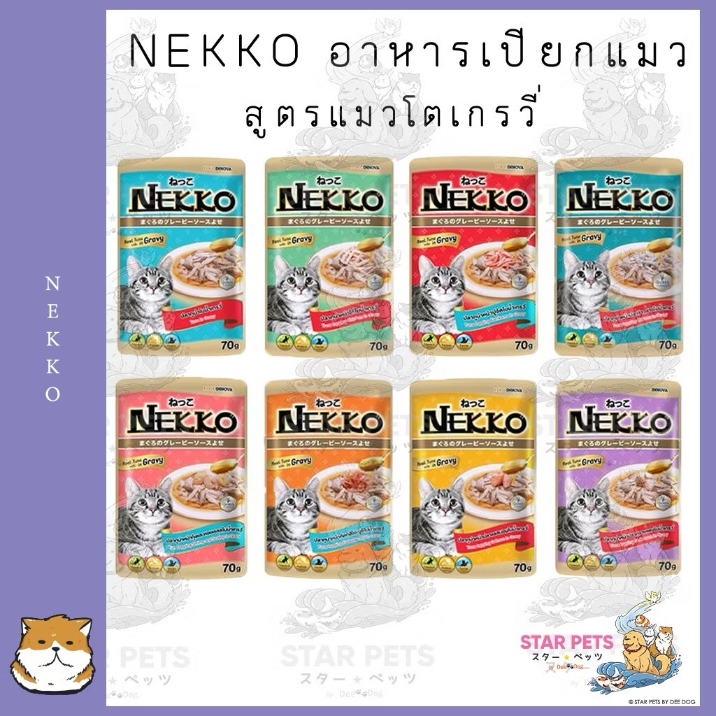 ยกโหล Nekko อาหารแมวแบบซองคละรสได้ ขนาด 70g - ภาพที่ 4
