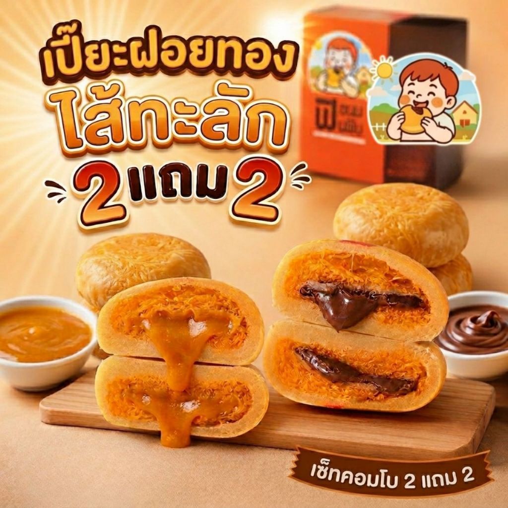 รูปสินค้า เซตขนมเปี๊ยะ 120 กรัม