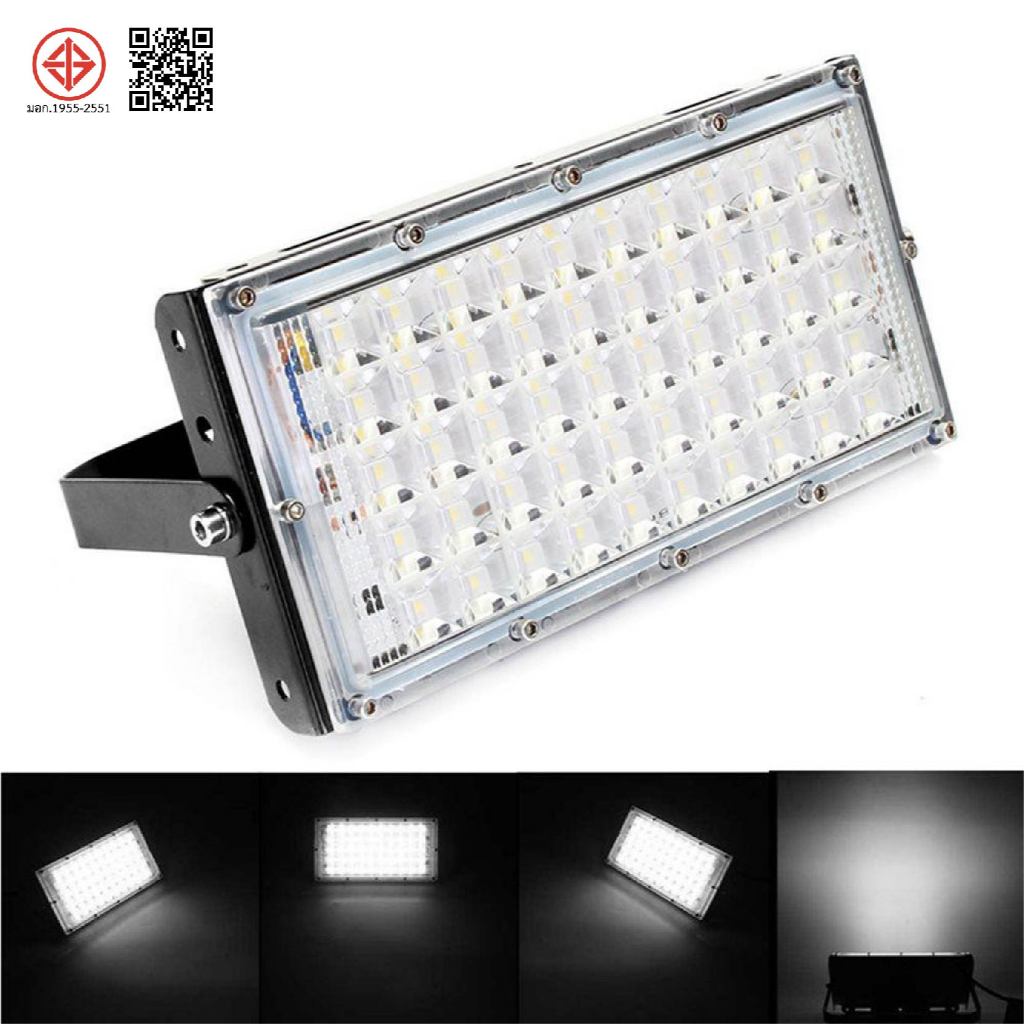 รูปสินค้า หลอดไฟ LED กันน้ำ 50W สำหรับภายนอกอาคาร