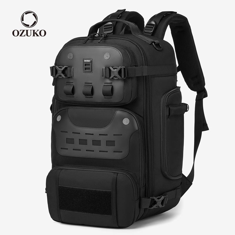 OZUKO Mochila Multifuncional À Prova D'água De Grande Capacidade Molle Para Homens De Viagem Ao Ar Livre em Oferta na Shopee