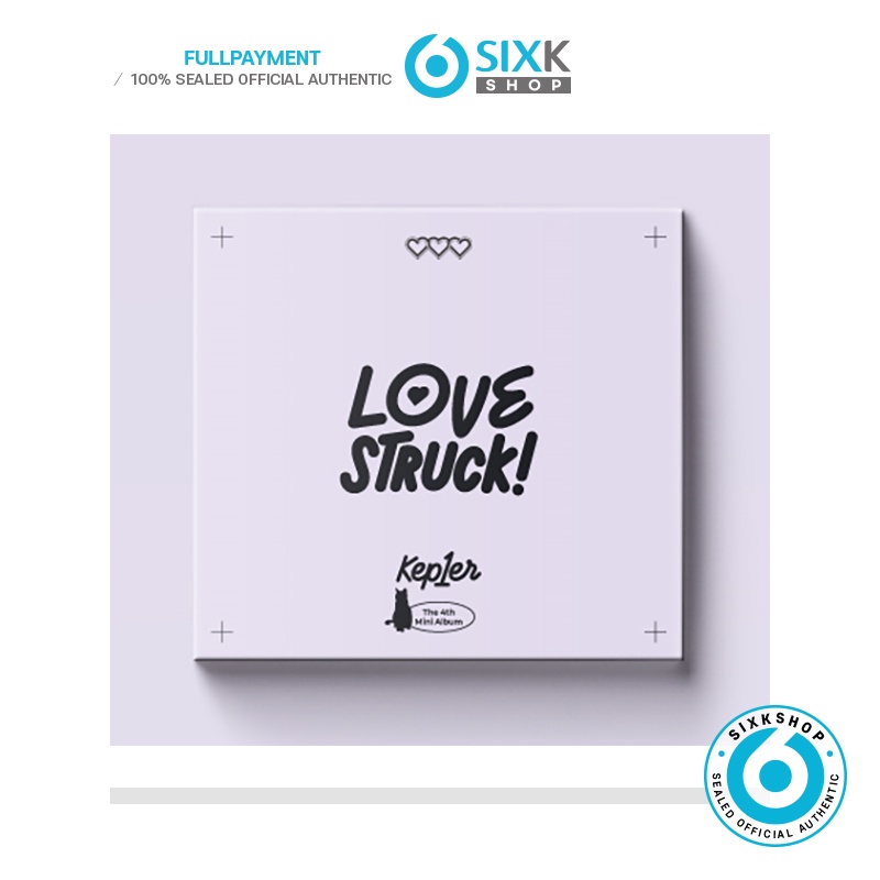 kep1er  4th Mini Album LOVESTRUCK! (digipack Ver.) em Oferta na Shopee